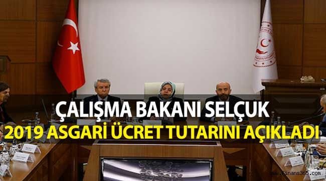 2019 Asgari Ücret Tutarı Belli Oldu
