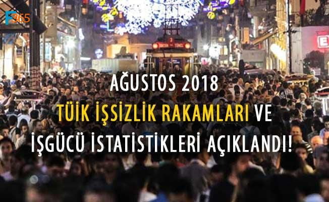 Ağustos 2018 TÜİK İşsizlik Rakamları ve İşgücü İstatistikleri Açklandı!
