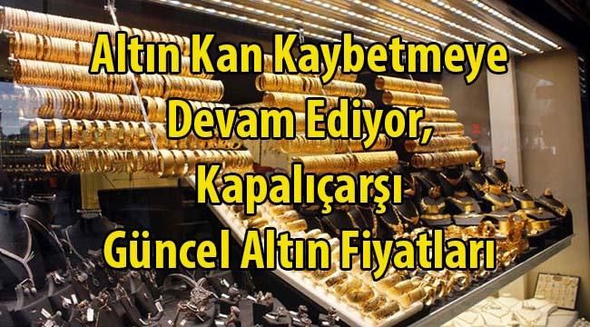 Altın Üçüncü Haftayı Düşüşle Kapattı, 13 Eylül Kapalıçarşı Güncel Altın fiyatları