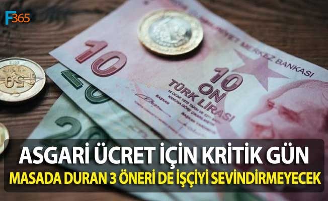 Asgari Ücret İçin İkinci Görüşmeler Yapılacak! Masada Duran 3 Seçenek