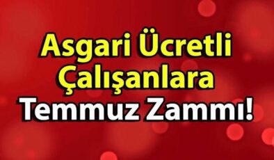 Asgari Ücretli Çalışanlara Temmuz Zammı! Zam Ne Zaman Olacak?