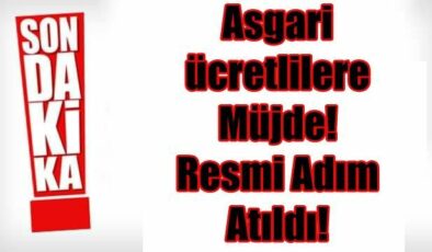 Asgari ücretlilere Müjde! Asgari ücret 2 bin 700 lira Olacak! Resmi Adım Atıldı!