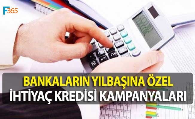 Bankaların En Uygun Faiz Oranıyla Yılbaşı İhtiyaç Kredisi Kampanyaları