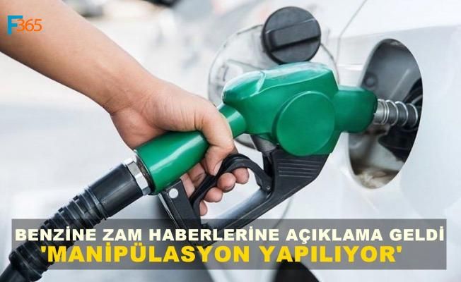 Benzine Zam Haberleri Sonrası Kritik Açıklama