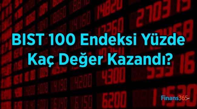 BIST 100 Endeksi Yüzde Kaç Değer Kazandı?