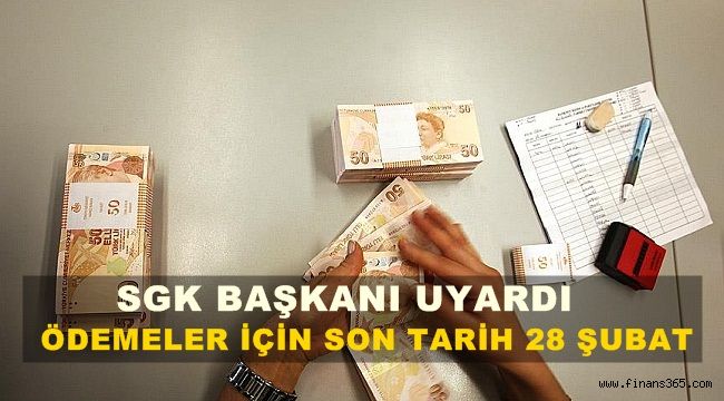 Borç Yapılandırma Son Tarih 28 Şubat
