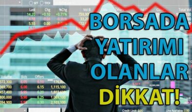 Borsada Yatırımı Olanlar Dikkat! Bu Seviyeler Yeni Bir Borsa Krizini Getirebilir!