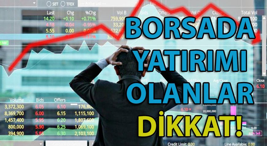 Borsada Yatırımı Olanlar Dikkat! Bu Seviyeler Yeni Bir Borsa Krizini Getirebilir!