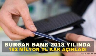 Burgan Bank 162 Milyon TL Kar Açıkladı