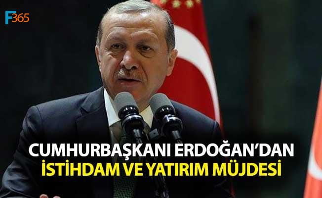 Cumhurbaşkanı Erdoğan’dan 2019 Yılı İçin Ekonomi ve Yatırım Müjdesi