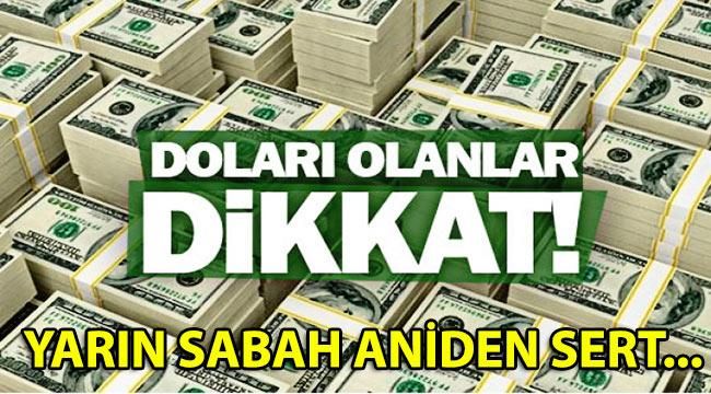 Dolar 5.85’i Kıramıyor Yarın Sabaha Dikkat!