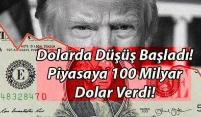 Dolar Düşüşe Geçti! Yıllardır Uygulanmayan Yöntemle Piyasaya 100 Milyar Dolar Verdiler