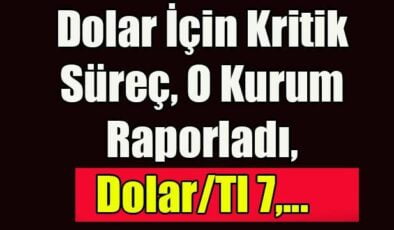 Doların Yeni Hedef Fiyatı 7 Lira! Dev Kurum Dolar Fiyatları İçin Şok Hedef Fiyat Verdi