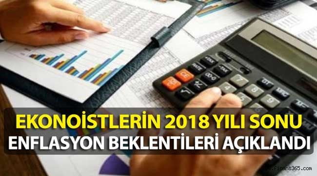 Ekonomistlerin Aralık Ayı ve Yıllık Enflasyon Beklenti Anketi Sonuçları Açıklandı