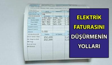 Elektrik Faturasını Düşürmeni Yöntemleri! Bunları Yapan Elektrik Faturasını Daha Az Ödeyecek