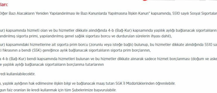 Emeklilik Kredisi İle Borcu Olanlara Emeklilik Yolu Açıldı (Emekli Olabilirsiniz)