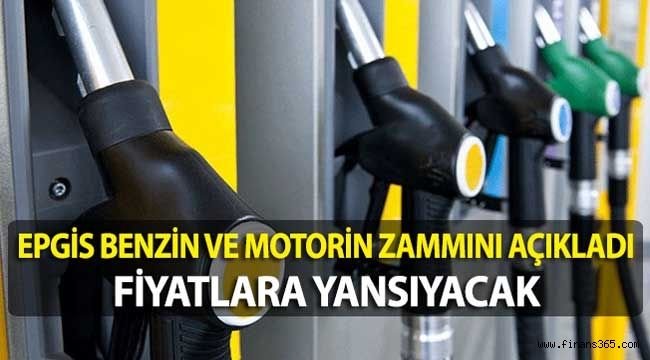 EPGİS Benzin ve Motorin Zammını Açıkladı!