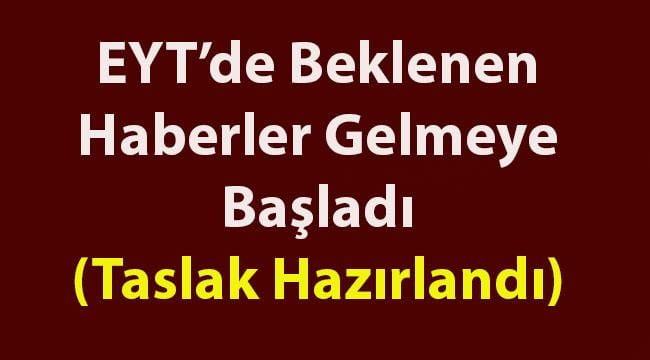 EYT’lilerin Beklediği Haberler Gelemeye Başladı! Mecliste Görüşmeler Başlıyor