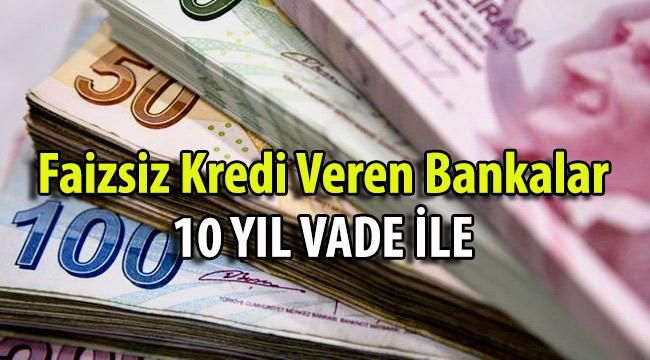 Faizsiz Kredi Veren Bankalar (Emekliler İçin Faizsiz Kredi Veren Bankaların Güncel Listesi)