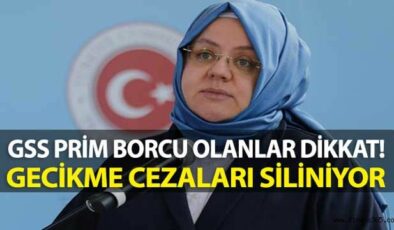 GSS Prim Borcu Olanların Gecikme Cezaları Silinecek