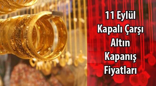 İstanbul Kapalıçarşı’da Altın Fiyatları Ne Kadar? 11 Eylül Altının Kapanış Fiyatları
