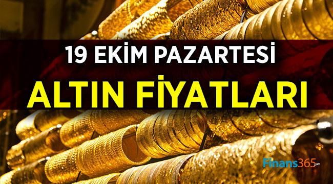 Kapalıçarşı da Bugün Altın Fiyatları Hareketliliği! 19 Ekim Pazartesi Günü Altın Fiyatları
