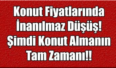 Konut Fiyatlarında İnanılmaz Düşüş! Şimdi Konut Almanın Tam Zamanı