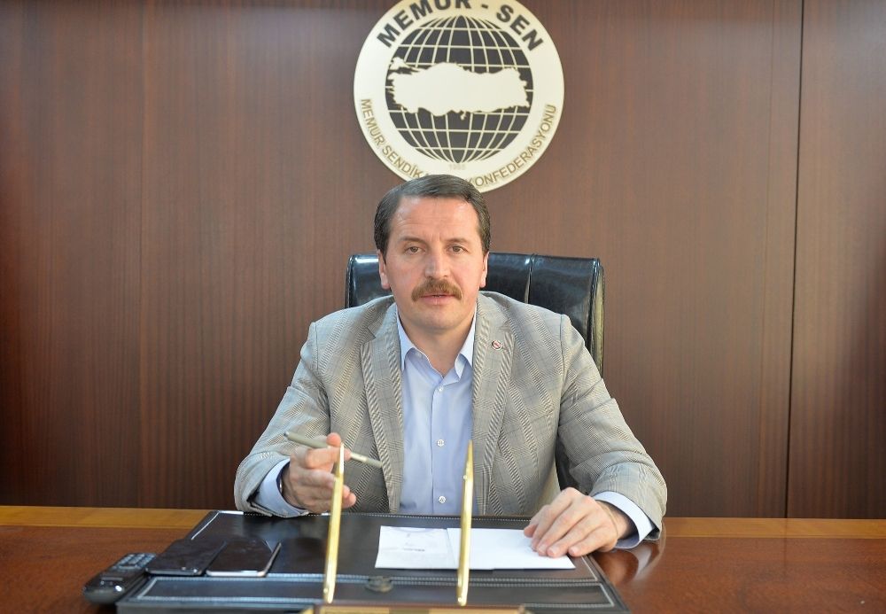 MEMUR-SEN Genel Başkanı Ali Yalçın: Ek Zam Şart Olmuştur