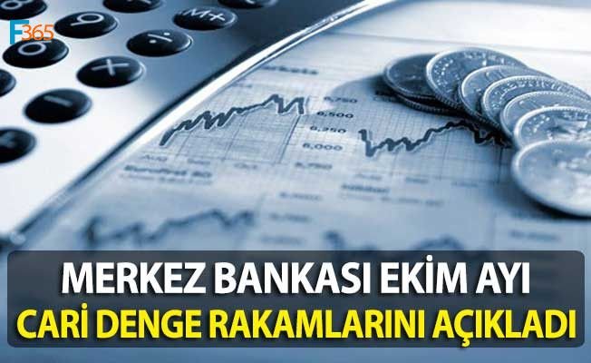 Merkez Bankası Ekim Ayı Cari İşlemler Dengesi Verilerini Açıkladı