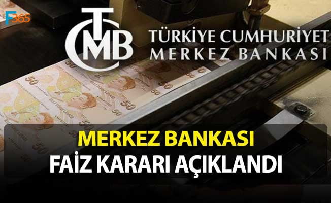 Merkez Bankası (TCMB) PPK Sonrası Faiz Kararı Belli Oldu