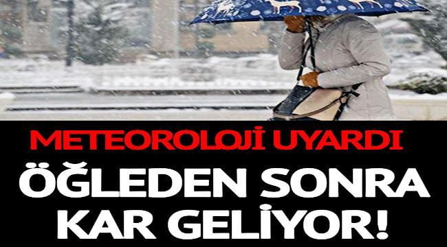 Meteoroloji Uyardı! Yoğun Kar Yağışı Geliyor! İstanbul Dahil Birçok İlde