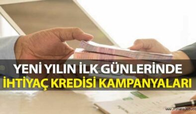 Ocak Ayı Başı En Uygun İhtiyaç Kredisi Faiz Oranları