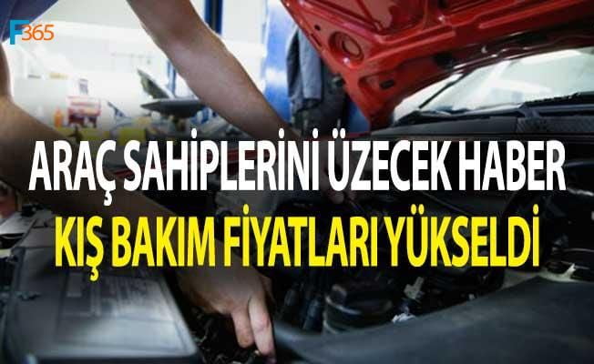 Otomobillerin Kış Bakım Fiyatlarında Büyük Artış