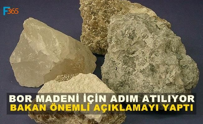 Türkiye Bor Madeni İçin Adım Atıyor