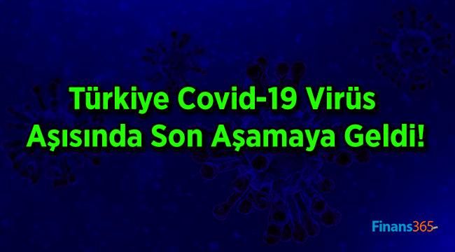 Türkiye Covid-19 Virüs Aşısında Son Aşamaya Geldi!