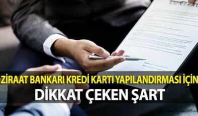 Ziraat Bankası Kredi Kartı Borç Yapılandırması İçin Önemli Şart