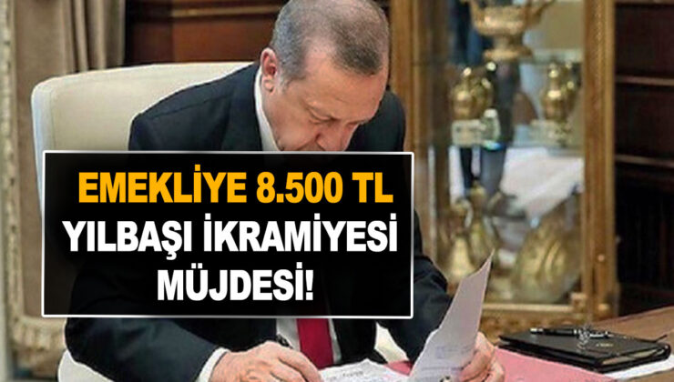 Hem maaş hem yılbaşı ikramiyesiyle yüzlerde gülücükler açacak! Emekliye 8.500 TL yılbaşı ikramiyesi müjdesi!