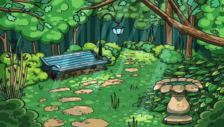 Ormanın arasına kaçan iguanayı görebilir misin? Böyle zor bulmacayı en zeki insan bile çözemiyor!