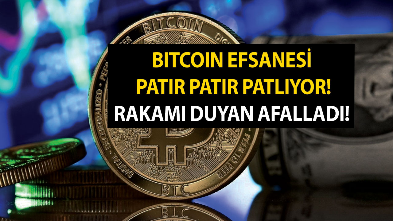 Bitcoin efsanesi patır patır patlıyor! Rakamı duyan afalladı! 10 bin doların altına düşerse felaket…