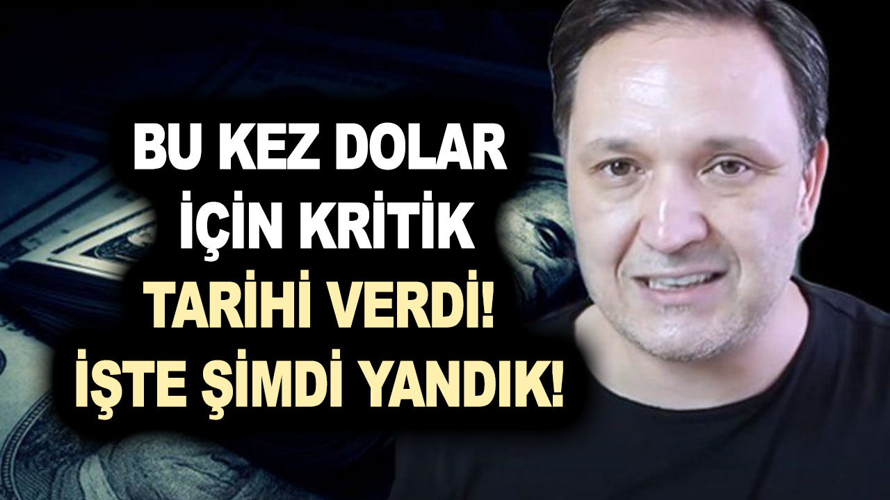 Doları santim santim bilen adam Selçuk Geçer bu kez dolar için kritik tarihi verdi! Dolar alanlar, satanlar dikkat!