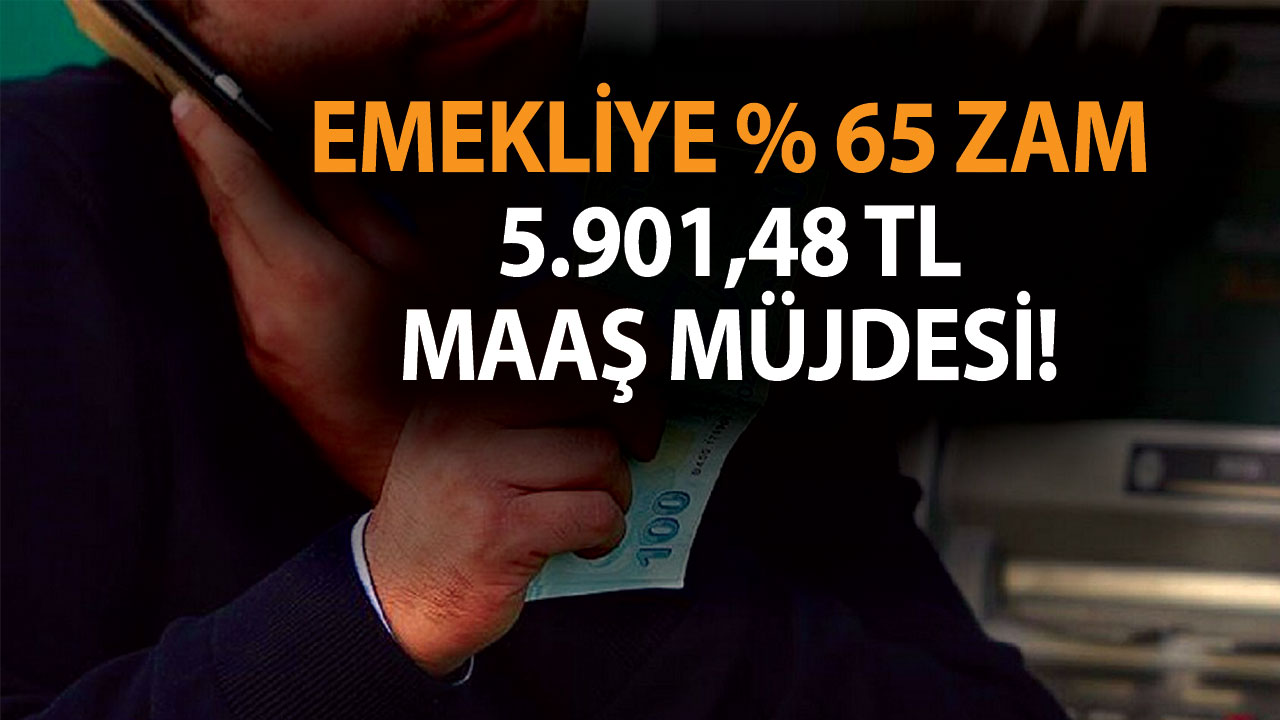 3500 TL emekli maaşı alanlar Ocak 2023’te kaç para alacak? % 65 zam 5.901,48 TL müjdesi!