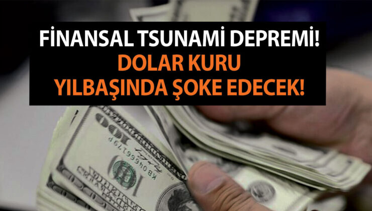 Her şey değişti! Finansal tsunami depremi! Dolar kuru yılbaşında şoke edecek! Akan sular durdu