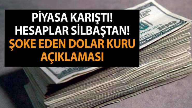 Piyasa karıştı! Hesaplar silbaştan! Selçuk Geçer’den alışılmadık dolar kuru tahmini