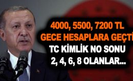 TC Kimlik No sonu 2, 4, 6, 8 olan emekliler için tarih belli oldu! 4000, 5500, 7200 TL gece hesaplara geçti!