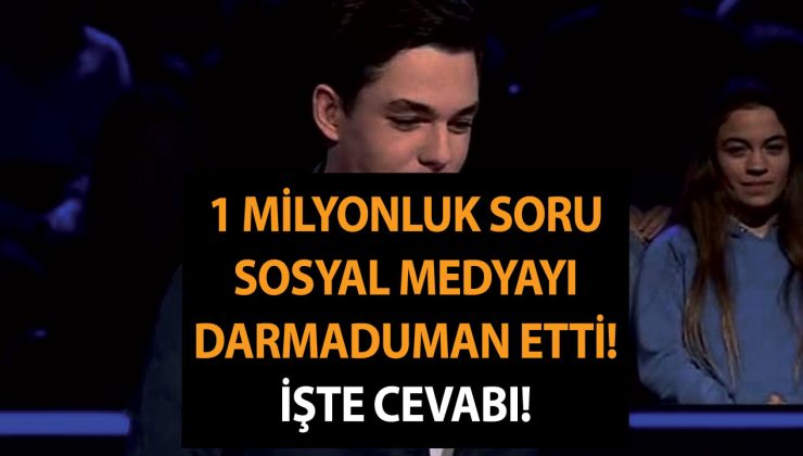 1 MİLYONLUK SORU sosyal medyayı darmaduman etti! Hangisi Dede Korkut hikayelerindeki karakterlerden biri değildir?