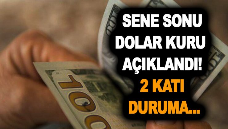 Aşağı tükürsem sakal yukarı tükürsem bıyık! Selçuk Geçer sene sonu dolar kurunu açıkladı! 2 katı duruma…