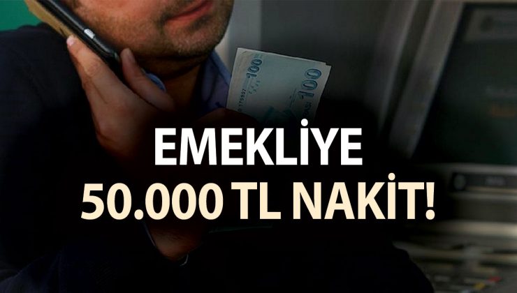 Emekliler maaşa ek 50.000 TL yarın sabah 9.00’da hesapta! ATM’den hızlıca alın