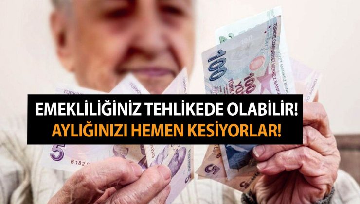 Faka bastıran kötü haber geldi! Emekliliğiniz tehlikede olabilir! Aylığınızı hemen kesiyorlar!