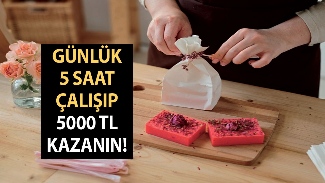 Günlük 5 Saat Çalışıp 5000 TL Kazanın!