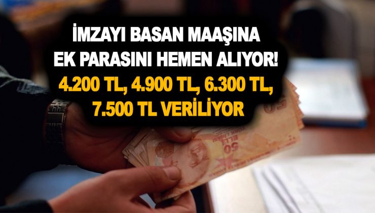 İmzayı basan maaşına ek parasını hemen alıyor! Yapı Kredi’den emeklilere 4.200 TL, 4.900 TL, 6.300 TL, 7.500 TL veriliyor